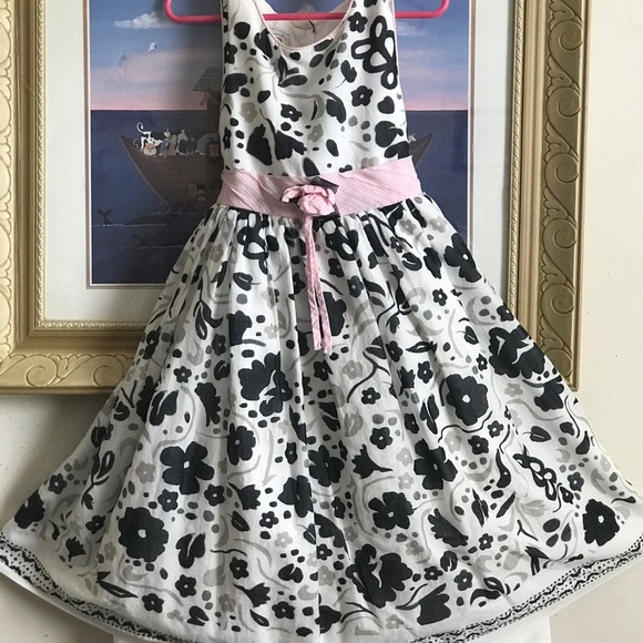 Beautiful flowered marmalade dress - Picture 1 of 7